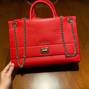 COPY - Mario Valentino Red Bag, Unused